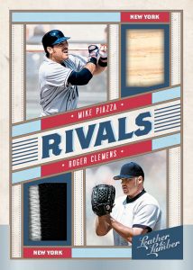 Rivals Material Dual Relics Mike Piazza, Roger Clemens
