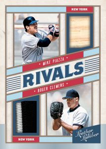 Rivals Material Dual Relics Mike Piazza, Roger Clemens Rivals Material Dual Relics Mike Piazza, Roger Clemens