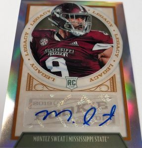 Rookies Premium Penmanship Montez Sweat
