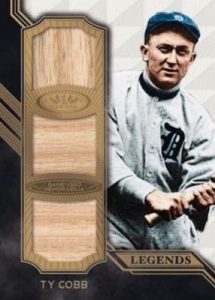 Tier One Legends Triple Relics Ty Cobb