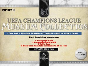 2018-19 Topps Museum Collection UEFA Champions League