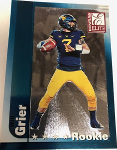 Base Rookie Will Grier Base Rookie Will Grier