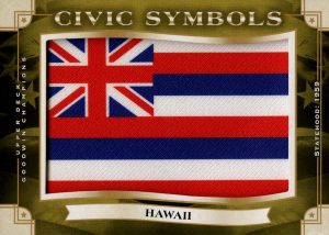 Civic Symbols Manufactured Patch Hawaii
