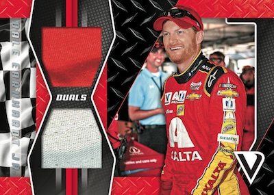 Dual Swatches Red Dale Earnhardt Jr
