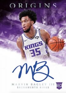 Origins Rookie Auto Marvin Bagley III