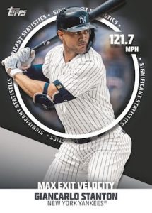 Significant Statistics Giancarlo Stanton