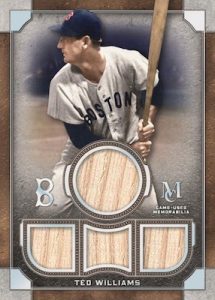 Single-Player Primary Pieces Quad Relics Legends Ted Williams