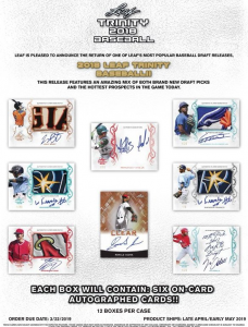 2018 Leaf Trinity Baseball
