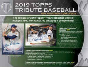 2019 Topps Tribute Baseball