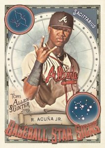 Baseball Star Signs Ronald Acuna Jr Baseball Star Signs Ronald Acuna Jr