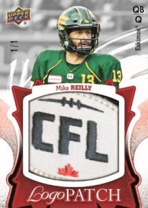 CFL Logo Patch Mike Reilly