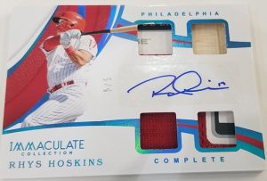 Complete Auto Relics Rhys Hoskins