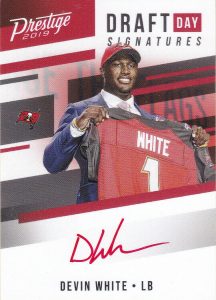 Draft Day Signatures Devin White