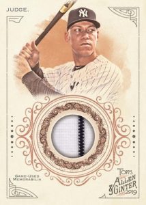 Full Sized Relics A Aaron Judge