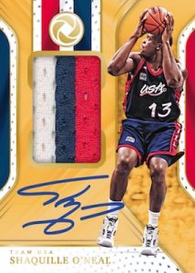 Gold Medal Jersey Auto Shaquille O'Neal MOCK UP Gold Medal Jersey Auto Shaquille O'Neal MOCK UP