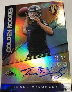 Golden Rookies Auto Trace McSorely