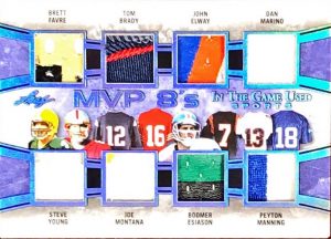 MVP 8's Brett Favre, Steve Young, Tom Brady, Joe Montana, John Elway, Boomer Esiason, Dan Marino, Peyton Manning