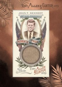 Presidential Pieces Framed Mini Relics John F. Kennedy