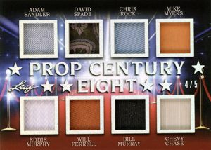 Prop Century 8 Relics Adam Sandler, David Spade, Chris Rock, Mike Myers, Eddie Murphy, Will Ferrell, Bill Murray, Chevy Chase MOCK UP