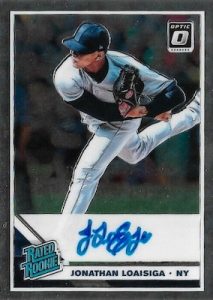 Rated Rookie Signatures Jonathan Loaisiga