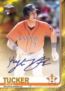 Rookie Auto Gold Refractor Kyle Tucker MOCK UP
