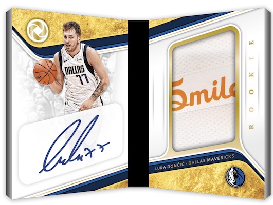 Rookie Patch Auto Booklet Sponsor Logo Luka Doncic MOCK UP Rookie Patch Auto Booklet Sponsor Logo Luka Doncic MOCK UP