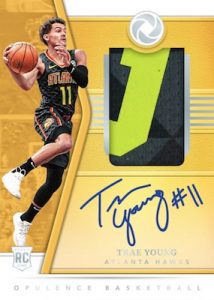 Rookie Patch Auto Trae Young MOCK UP