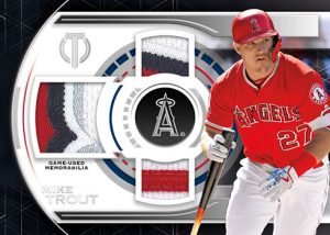 Single-Player Triple Relics Mike Trout MOCK UP