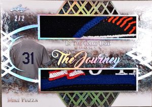 The Journey Dual Relics Mike Piazza
