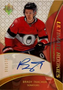 2008-09 Retro Rookies Auto Brady Tkachuk