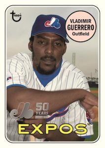 50th Anniversary of the Montreal Expos Vladimir Guerrero MOCK UP