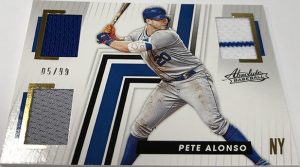 Absolute Triple Relics Pete Alonso