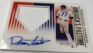 America's Pastime Material Signatures Dennis Santana