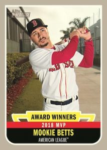 Award Winners Mookie Betts MOCK UP