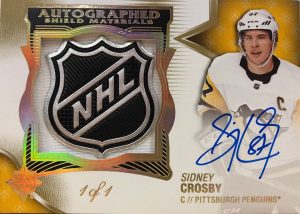 Base Shield Patch Auto Sidney Crosby