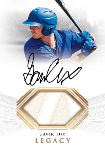 Legacy Auto Relic Gavin Lux MOCK UP