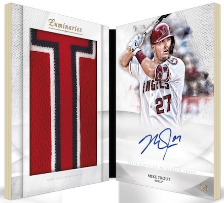 Letters Auto Book Mike Trout MOCK UP Letters Auto Book Mike Trout MOCK UP