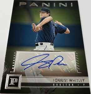 Panini Signatures Forrest Whitley