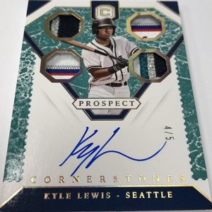 Prospect Cornerstones Auto Relic Kyle Lewis