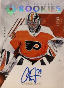 Ultimate Rookies Auto Carter Hart