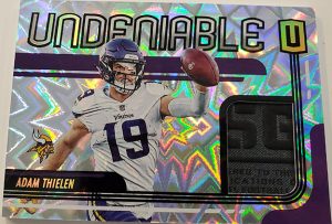 Undeniable Relics Tag Adam Thielen