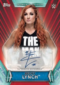 Autographs Becky Lynch