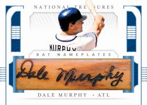 Bat Nameplates Dale Murphy