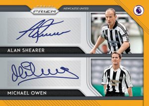 Dual Signatures Alan Shearer, Michael Owen MOCK UP