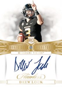 Flawless Rookie Gems Signatures Drew Lock MOCK UP Flawless Rookie Gems Signatures Drew Lock MOCK UP