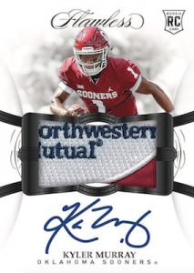 Flawless Rookie Patch Auto Kyler Murray MOCK UP Flawless Rookie Patch Auto Kyler Murray MOCK UP
