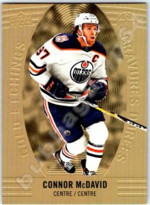 Gold Etchings Connor McDavid
