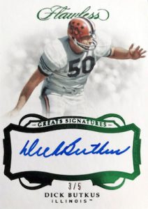 Greats Signatures Emerald Dick Butkus MOCK UP Greats Signatures Emerald Dick Butkus MOCK UP