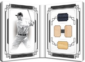 Legends Materials Quad Book Lou Gehrig Legends Materials Quad Book Lou Gehrig