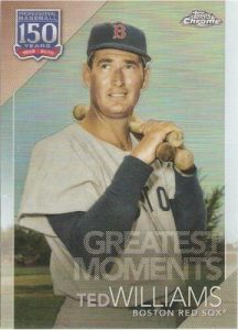 150 Years of Professional Baseball Ted Williams